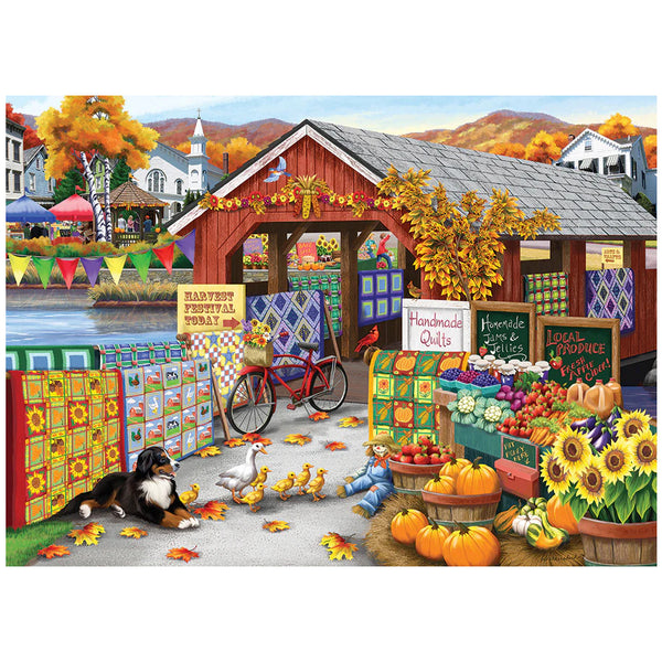 Cobble Hill 500pc Puzzle - Harvest Festival
