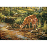 Cobble Hill 350pc Family Puzzle - Deer Family