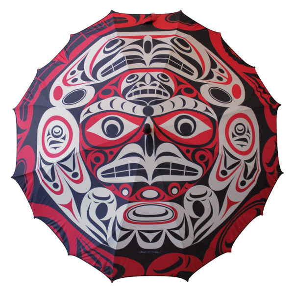 Native Northwest Umbrella - Thunderbird Moon