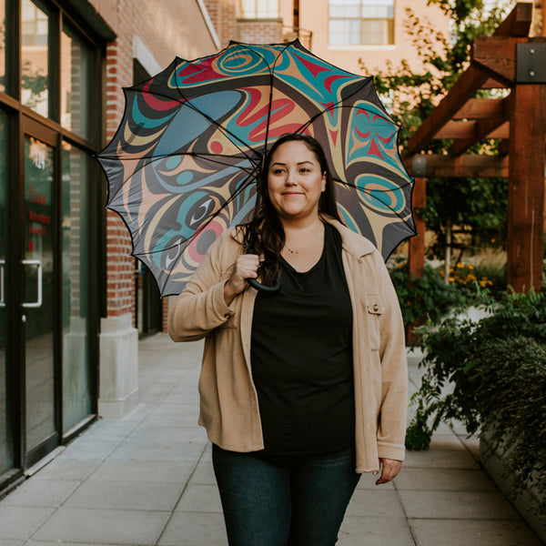 Native Northwest Umbrella - Whale