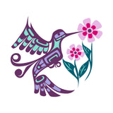 Native Northwest Temporary Tattoo - Hummingbird