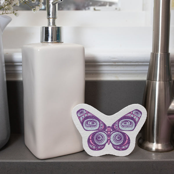 Native Northwest Eco Sponge - Butterfly