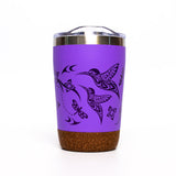 Native Northwest Cork Based Travel Mug - Hummingbird
