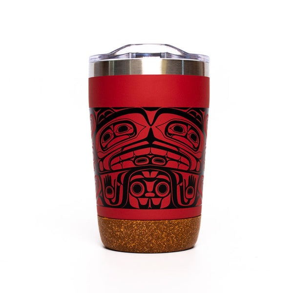 Native Northwest Cork Based Travel Mug - Treasure of Our Ancestors