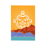 Native Northwest Postcard - Chilkat Sun