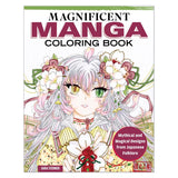 Magnificent Manga Colouring Book by Sara Stedner