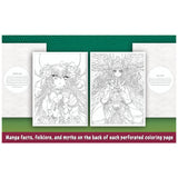 Magnificent Manga Colouring Book by Sara Stedner