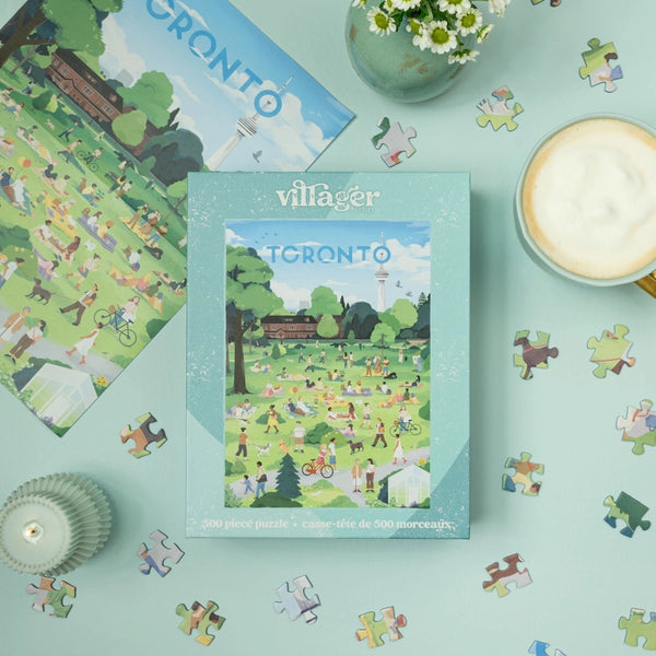 Villager Puzzles 500pc Puzzle - The Six in the Sun