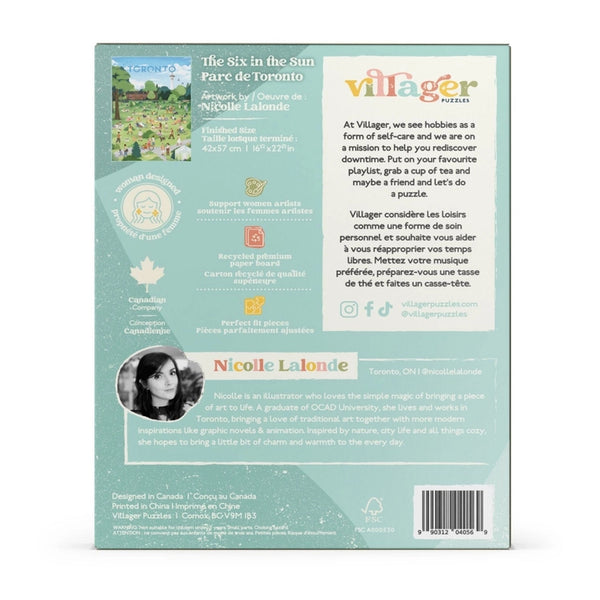 Villager Puzzles 500pc Puzzle - The Six in the Sun