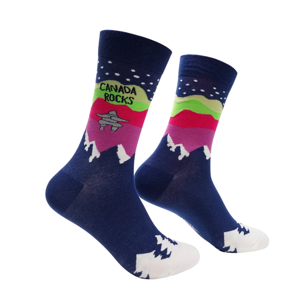 Shoc Joc Apparels Socks - Canada Rocks, Large