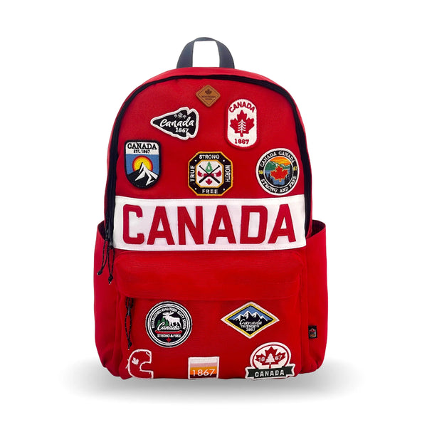 Northern Icons Classic Backpack - Canada, Red