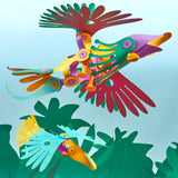 Clixo Magnetic Building Kit 22pc Tropical Birds Pack