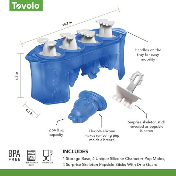 Tovolo Popsicle Moulds 4pk - Monsters