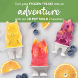 Tovolo Popsicle Moulds 4pk - Monsters