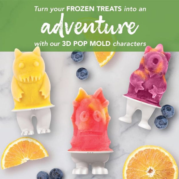 Tovolo Popsicle Moulds 4pk - Monsters