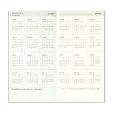 Traveler's Company 2025 Refill - Weekly Vertical 2nd Half