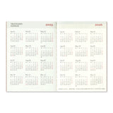 Traveler's Company 2025 Passport Refill - Weekly 2nd Half