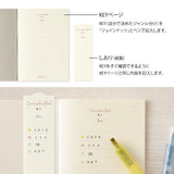 Midori Commonplace Book A6 - Grey
