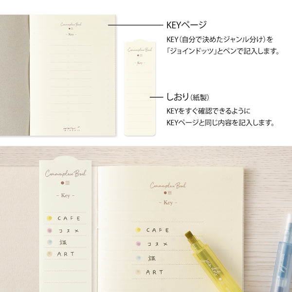 Midori Commonplace Book A6 - Grey