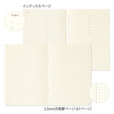 Midori Commonplace Book A6 - Grey