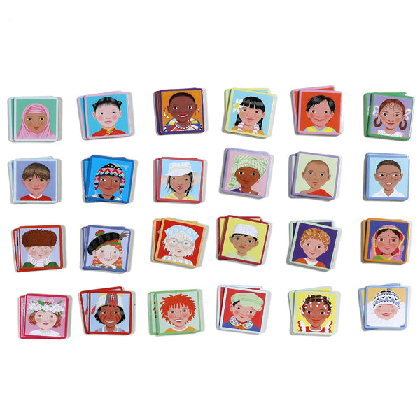 eeBoo Memory & Matching Game - I Never Forget a Face