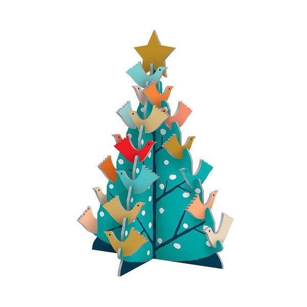 Roger la Borde Pop & Slot 3D Advent Calendar, Petite - Brilliant Birds
