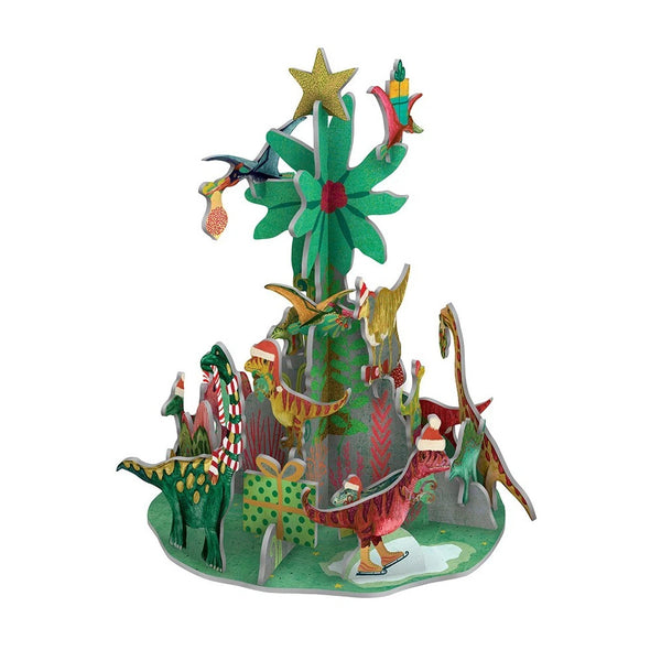 Roger la Borde Pop & Slot 3D Advent Calendar, Petite - Dino Mighty