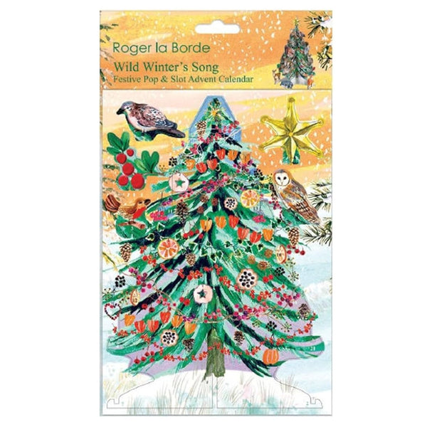 Roger la Borde Pop & Slot 3D Advent Calendar, Petite - Wild Winter's Song