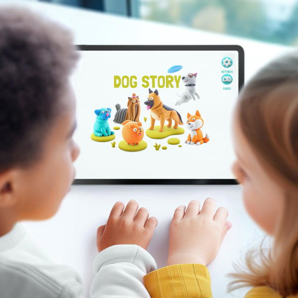 Hey Clay Make & Animate Clay Kit - Dog Story