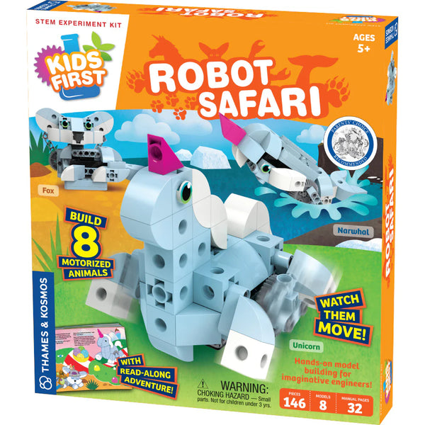 Thames & Kosmos Kids First: Robot Safari - Introduction to Motorized Machines