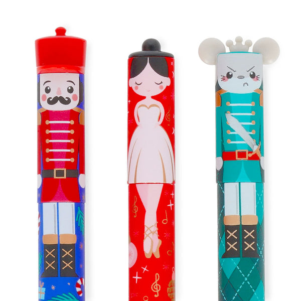 Legami Erasable Gel Pen Set - The Nutcracker