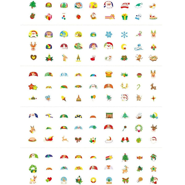 Avenir Nail Stickers & Tattoos - Christmas