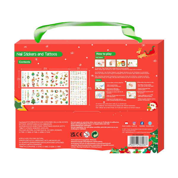 Avenir Nail Stickers & Tattoos - Christmas