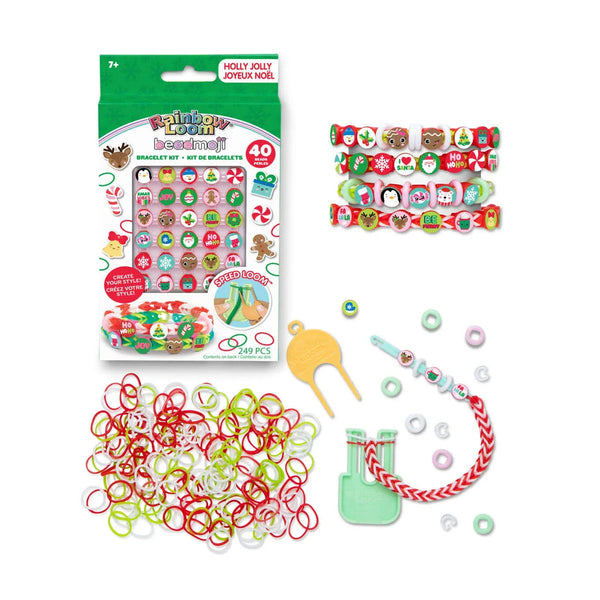 Beadmoji Holly Jolly Bracelet Kit
