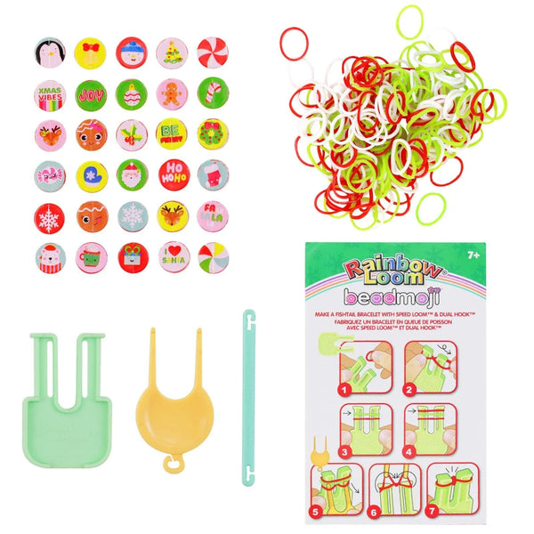 Beadmoji Holly Jolly Bracelet Kit