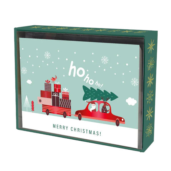 Pierre Belvedere Holiday Boxed Cards 20pk: On My Way to Christmas