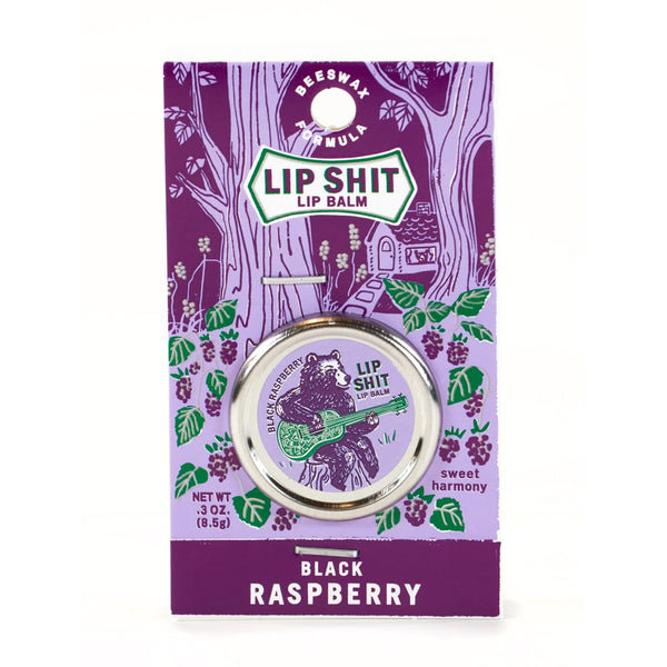 Blue Q Lip Shit Lip Balm - Black Raspberry