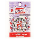 Blue Q Lip Shit Lip Balm - Strawberries & Cream