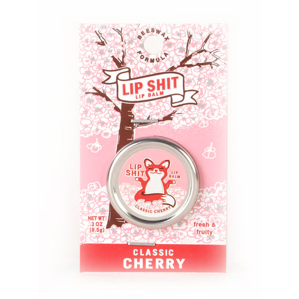 Blue Q Lip Shit Lip Balm - Classic Cherry