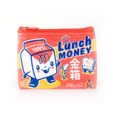 Blue Q Recycled Coin Purse - Lunch Money