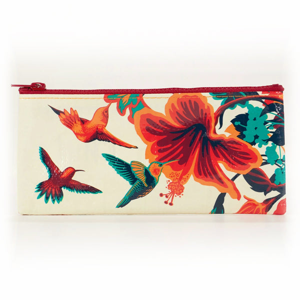 Blue Q Recycled Pencil Case - Hummingbird