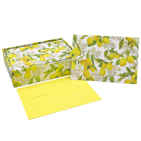 Peter Pauper Press Notecards 14pk - Amalfi Lemons
