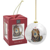 Bug Art Bauble Hanging Ornament - Cat