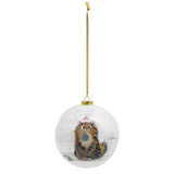 Bug Art Bauble Hanging Ornament - Cat