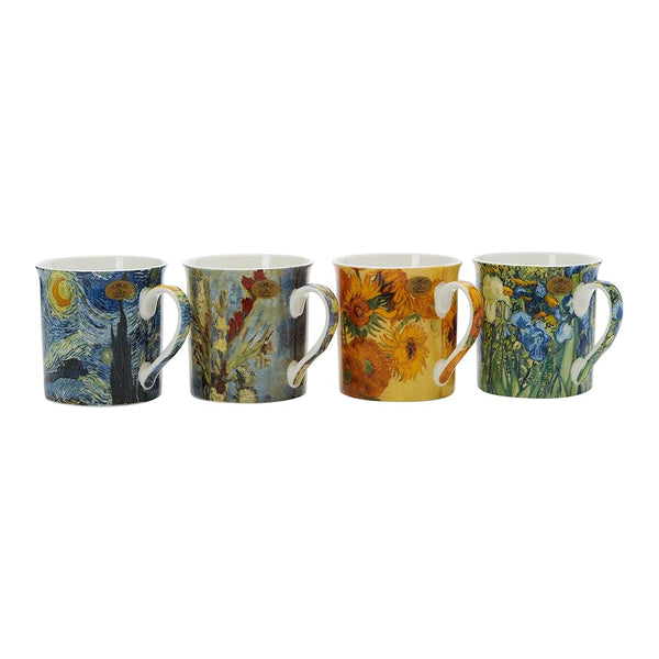 Lesser & Pavey Mug Set of 4 - Van Gogh