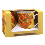 Lesser & Pavey Mug & Coaster Gift Set - Van Gogh Sunflowers