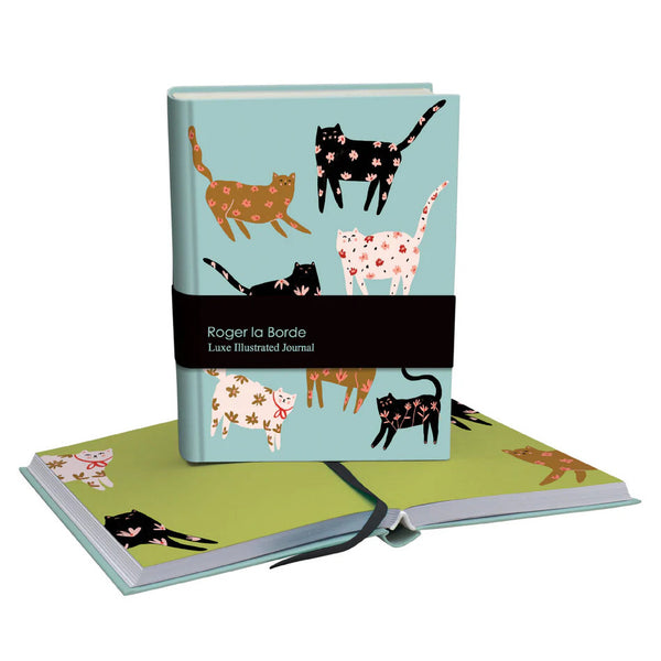 Roger la Borde Luxe Illustrated Journal - Cinnamon & Ginger