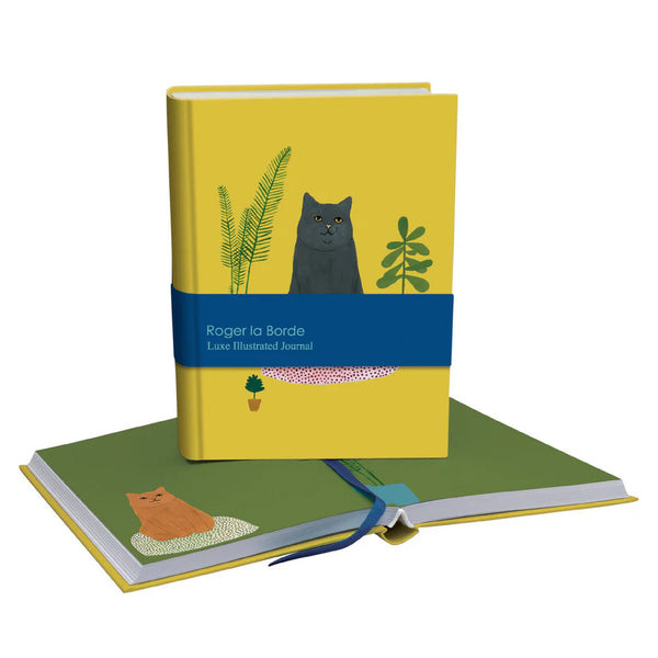 Roger la Borde Luxe Illustrated Journal - Chouchou Chat