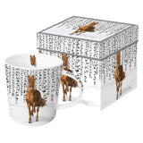 Paperproducts Design Gift Boxed Mug 13.5oz Wilderness Horse