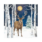 Paperproducts Design Beverage Napkins 20pk Winter Stag